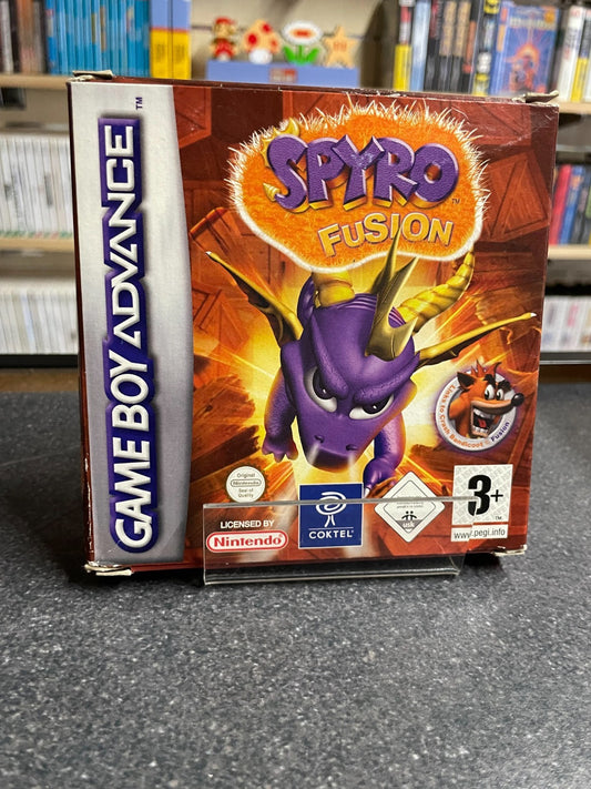Spyro Fusion - GameBoy Advance - Boxed with Manual