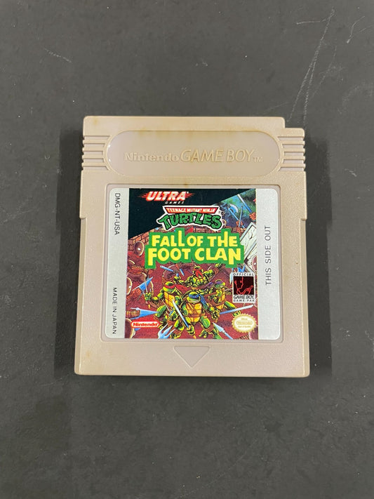 Mutant Ninja Turtles: Fall of the Foot Clan- Nintendo Game Boy - Cart Only - USA