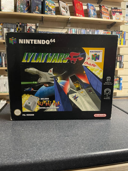 Lylat Wars - Rumble Pak Included - Nintendo 64 N64 - Boxed & Complete