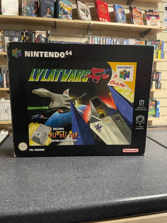 Lylat Wars - Rumble Pak Included - Nintendo 64 N64 - Boxed & Complete