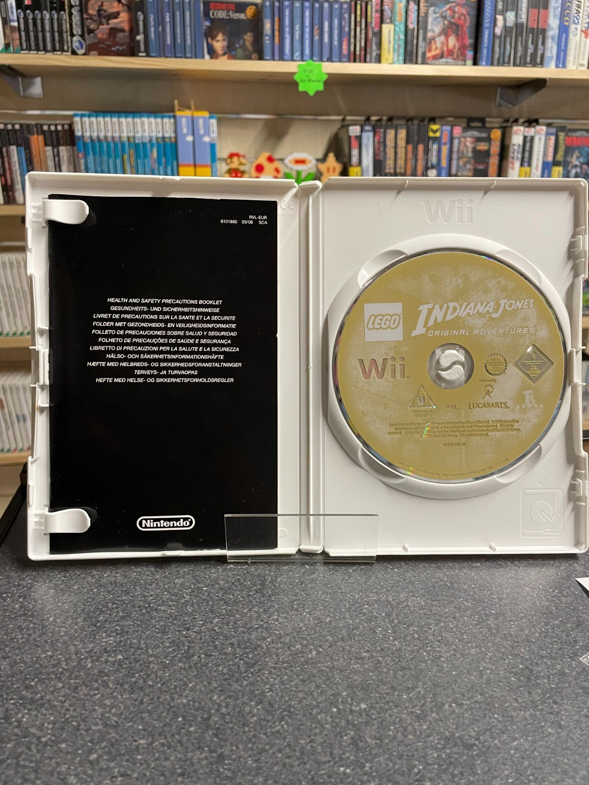 LEGO Indiana Jones  The Original Adventure - Nintendo Wii - Boxed