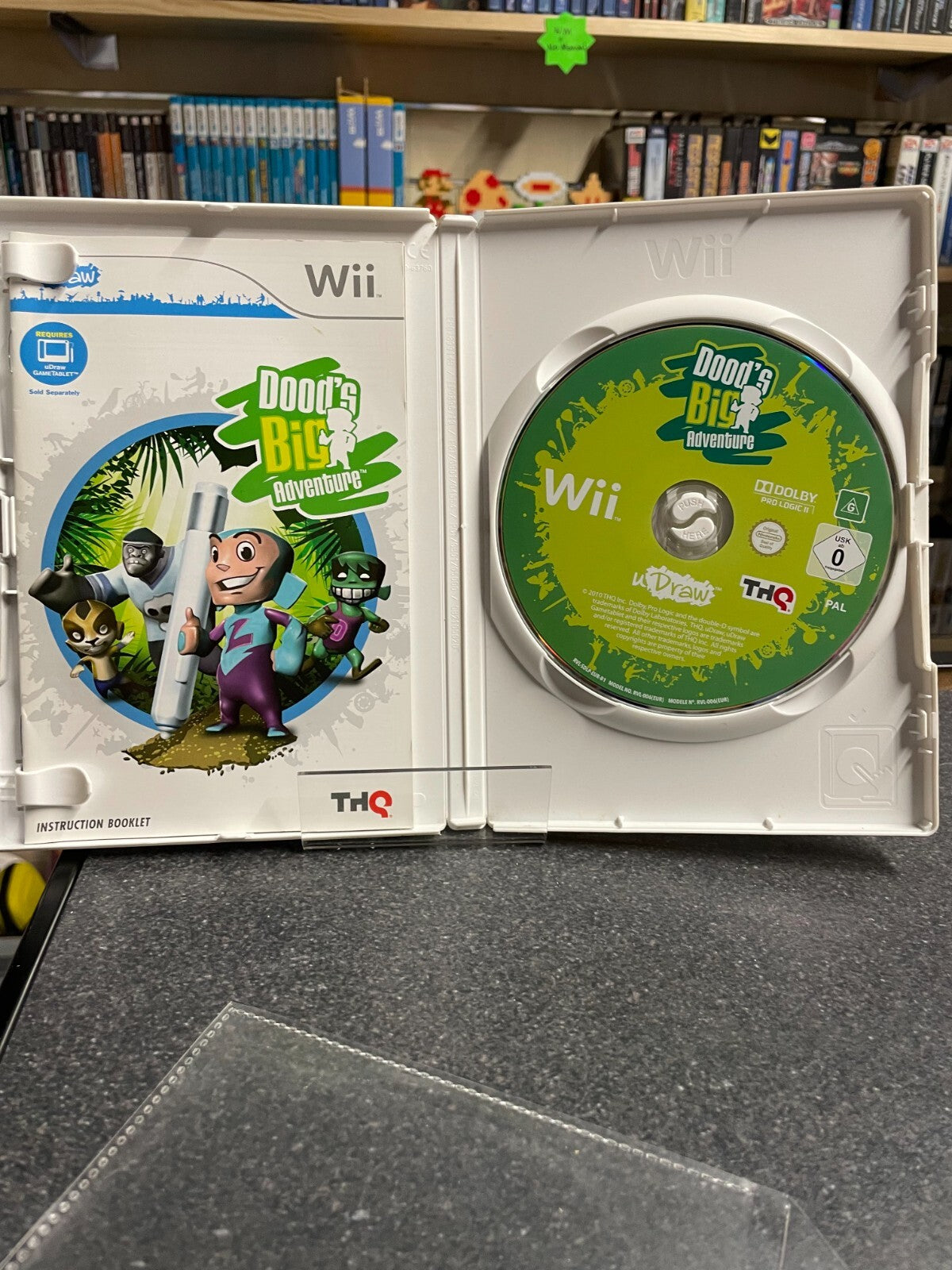 Dood's Big Adventure - Nintendo Wii - Complete w/Manual
