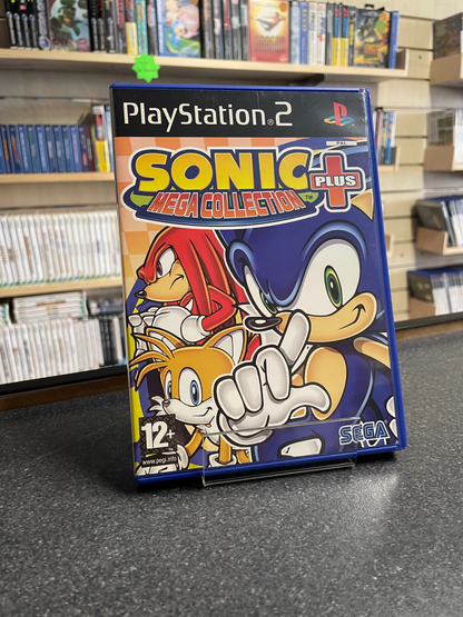 Sonic Plus Mega Collection - Play station 2 PS2 - Complete with Manual