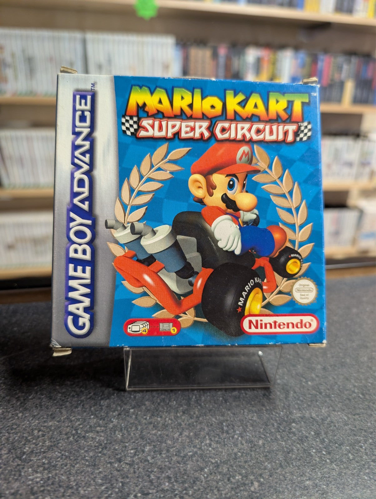 Mario Kart Super Circuit - Nintendo Gameboy Advance GBA - Boxed CIB