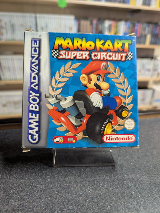 Mario Kart Super Circuit - Nintendo Gameboy Advance GBA - Boxed CIB