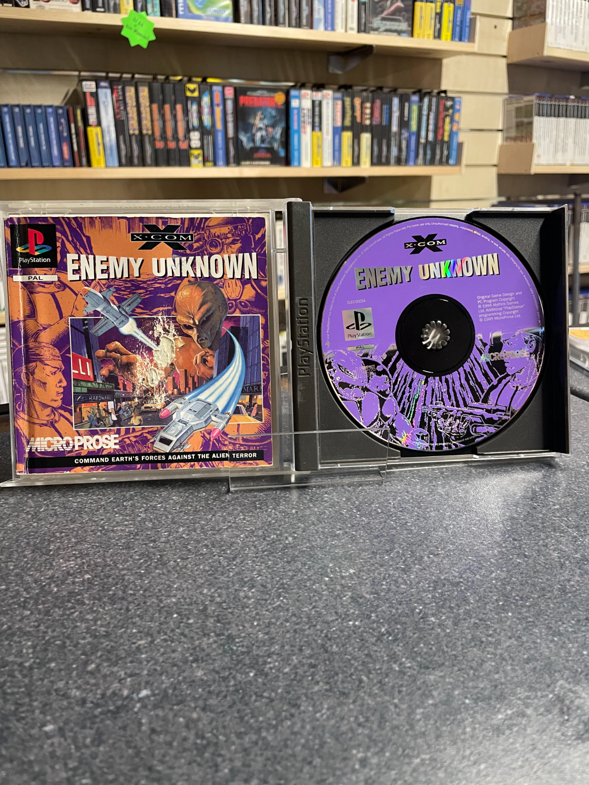XCOM: Enemy Unknown - Sony Play station 1 PS1 - Complete with Manual