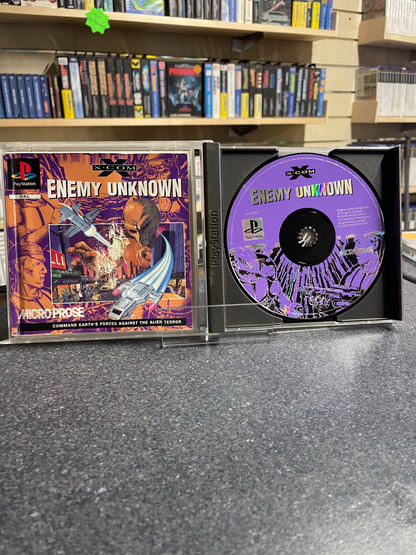 XCOM: Enemy Unknown - Sony Play station 1 PS1 - Complete with Manual
