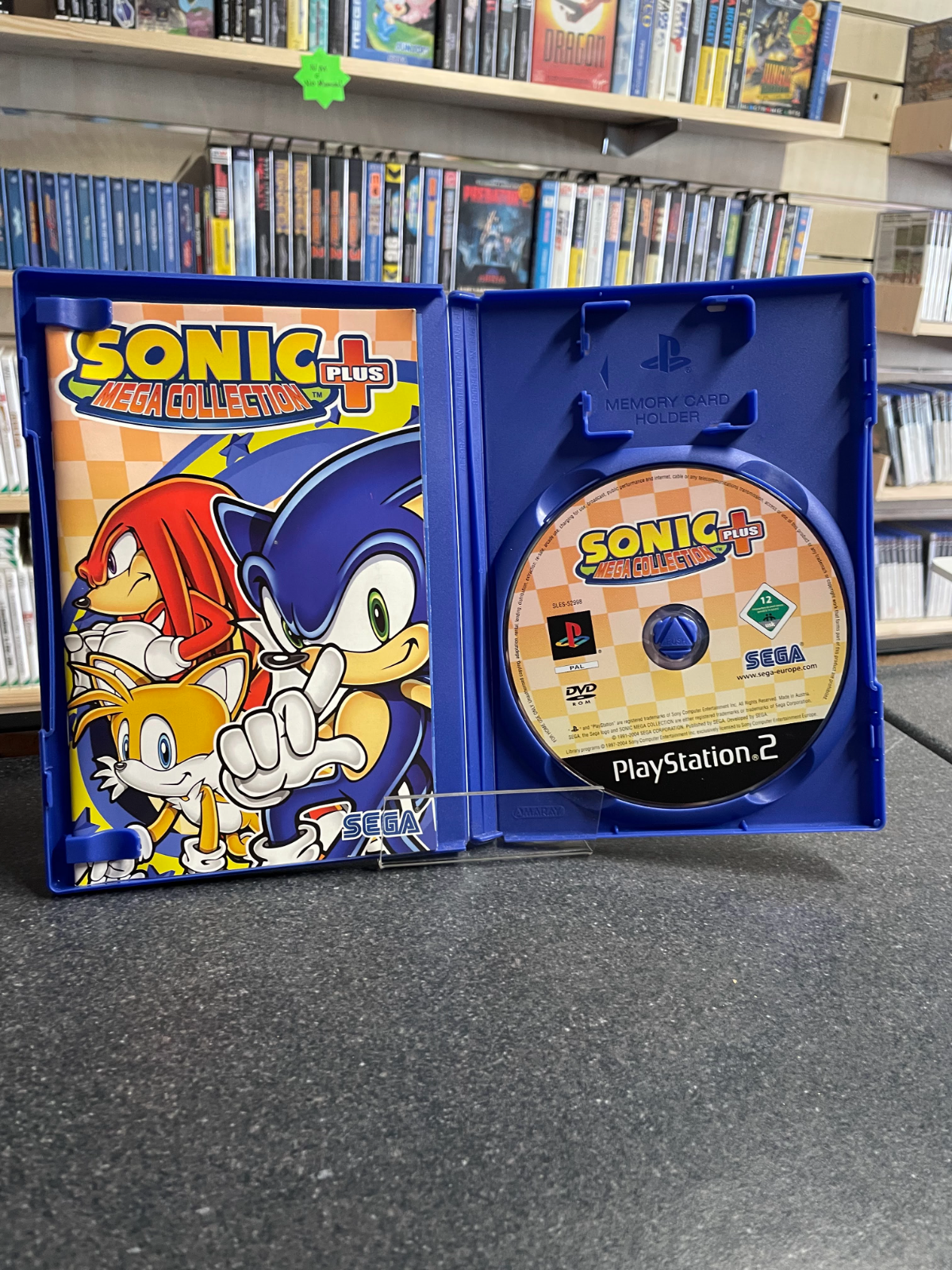 Sonic Plus Mega Collection - Play station 2 PS2 - Complete with Manual