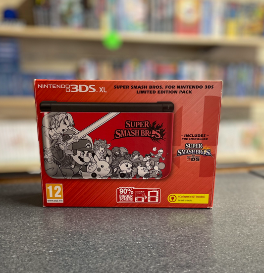 Nintendo 3DS XL - Super Smash Bros Edition - Boxed & Complete - MINT