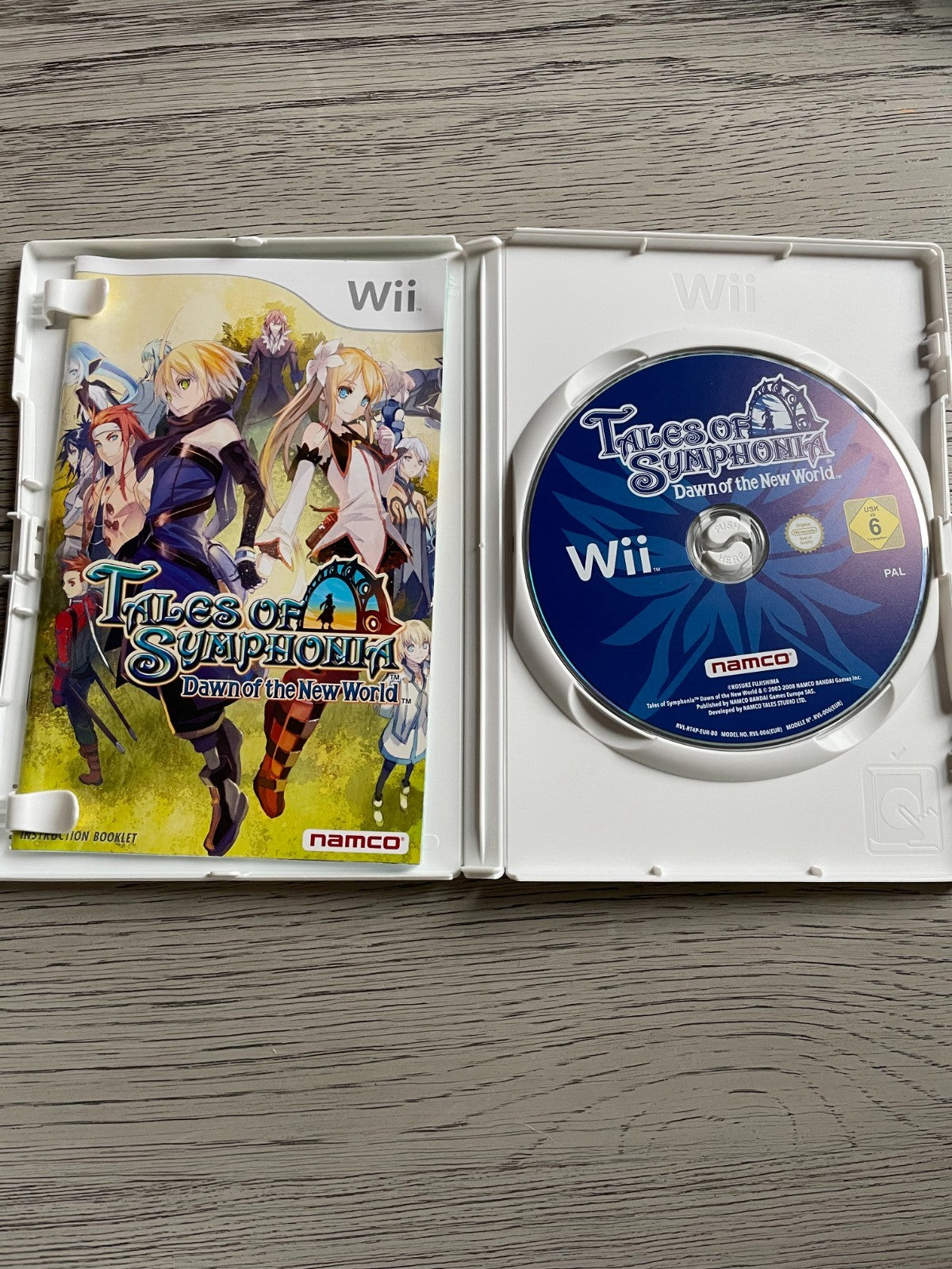 Tales of Symphonia: Dawn of the New World - Nintendo Wii - Complete w/Manual VGC