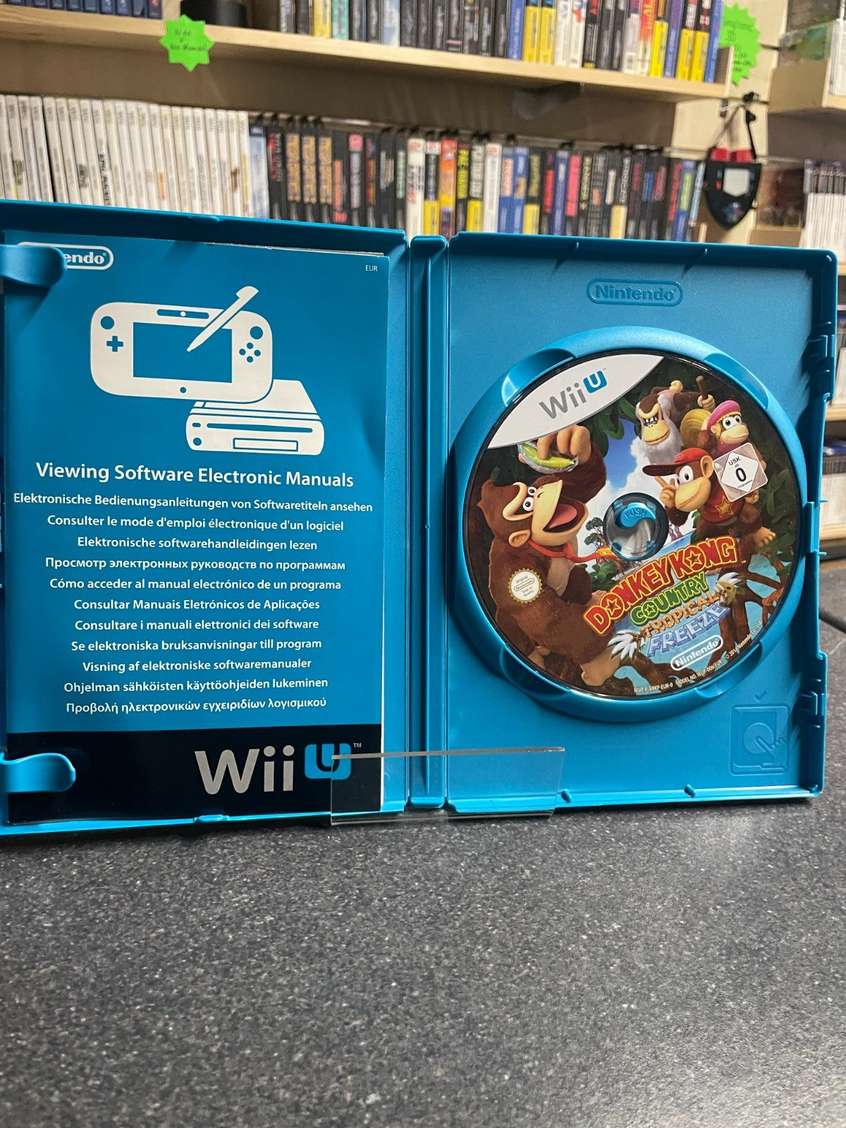 Donkey Kong Country Tropical Freeze  - Nintendo Wii.U - Boxed no Manual