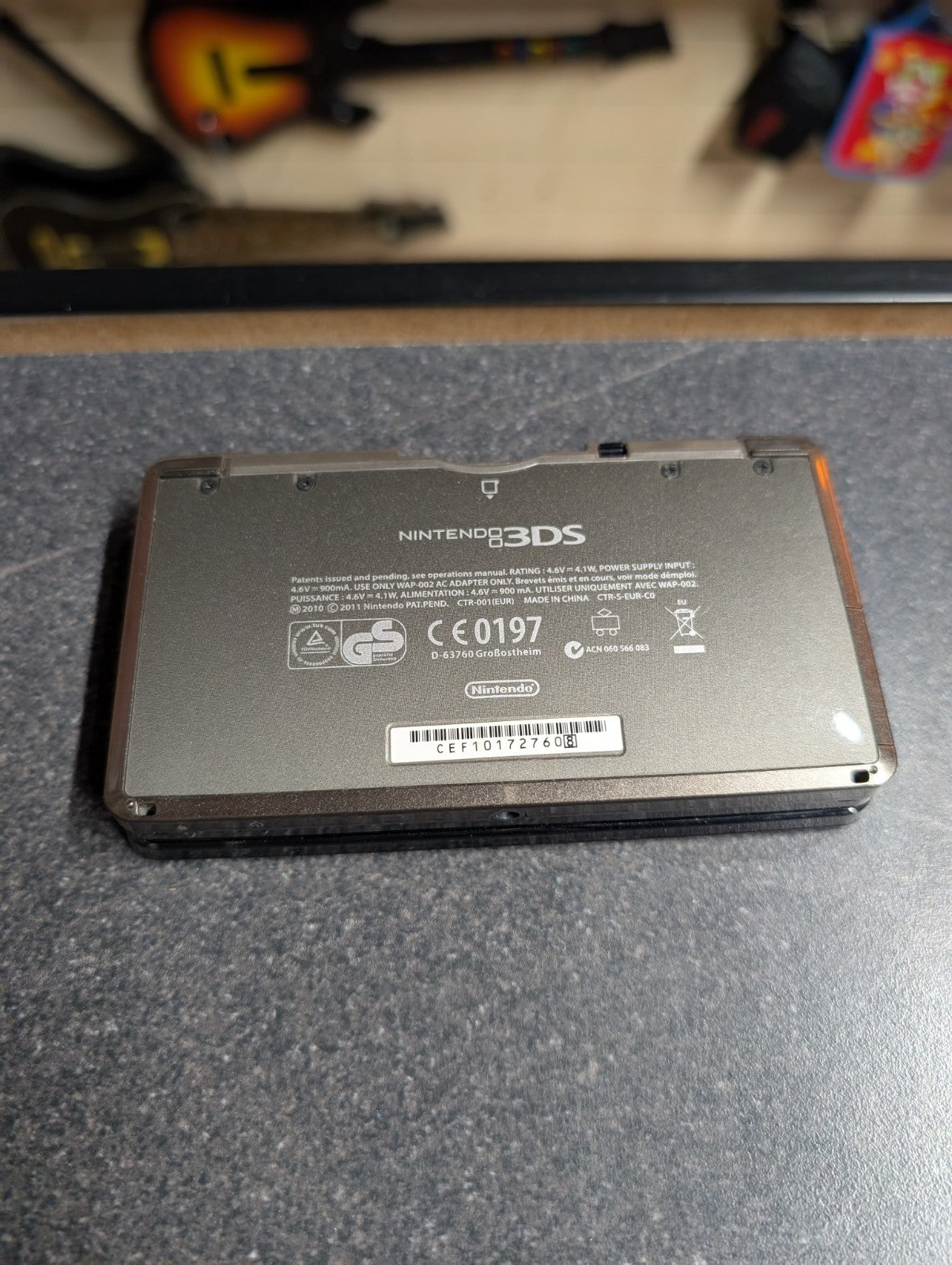 Nintendo 3DS - Black - Boxed No Cardboard Inserts