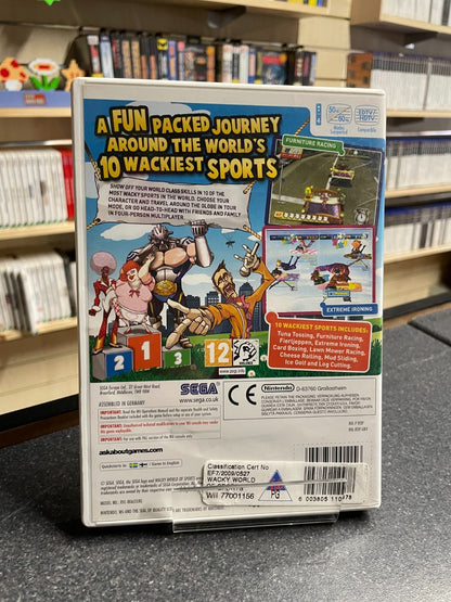 Wacky World of Sports - Nintendo Wii  - Boxed with Manual