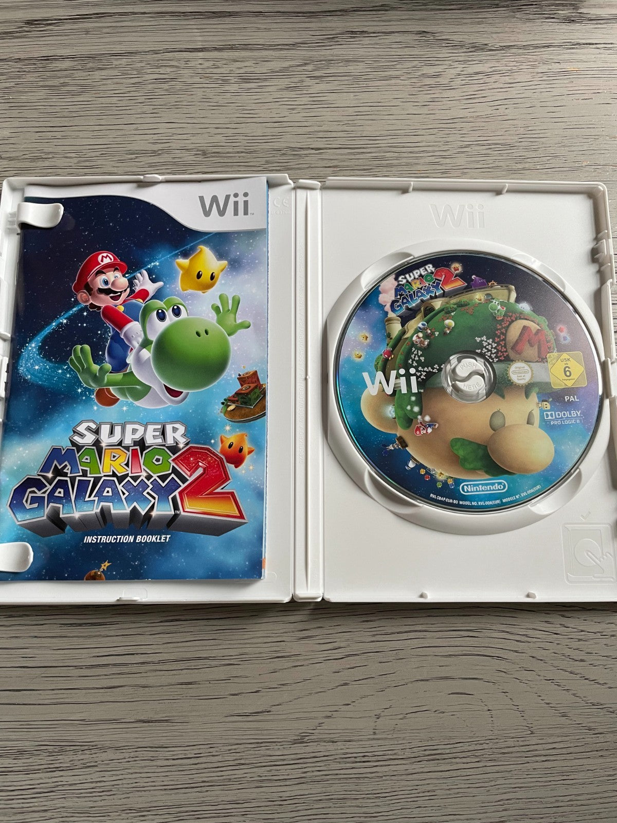 Super Mario Galaxy 2 - Nintendo Wii - Complete with Manual