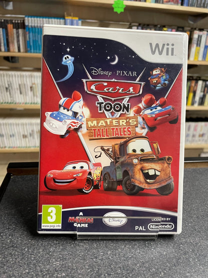 Disney Pixar Cars Toon: Mater's Tall Tales - Nintendo Wii - Complete with Manual