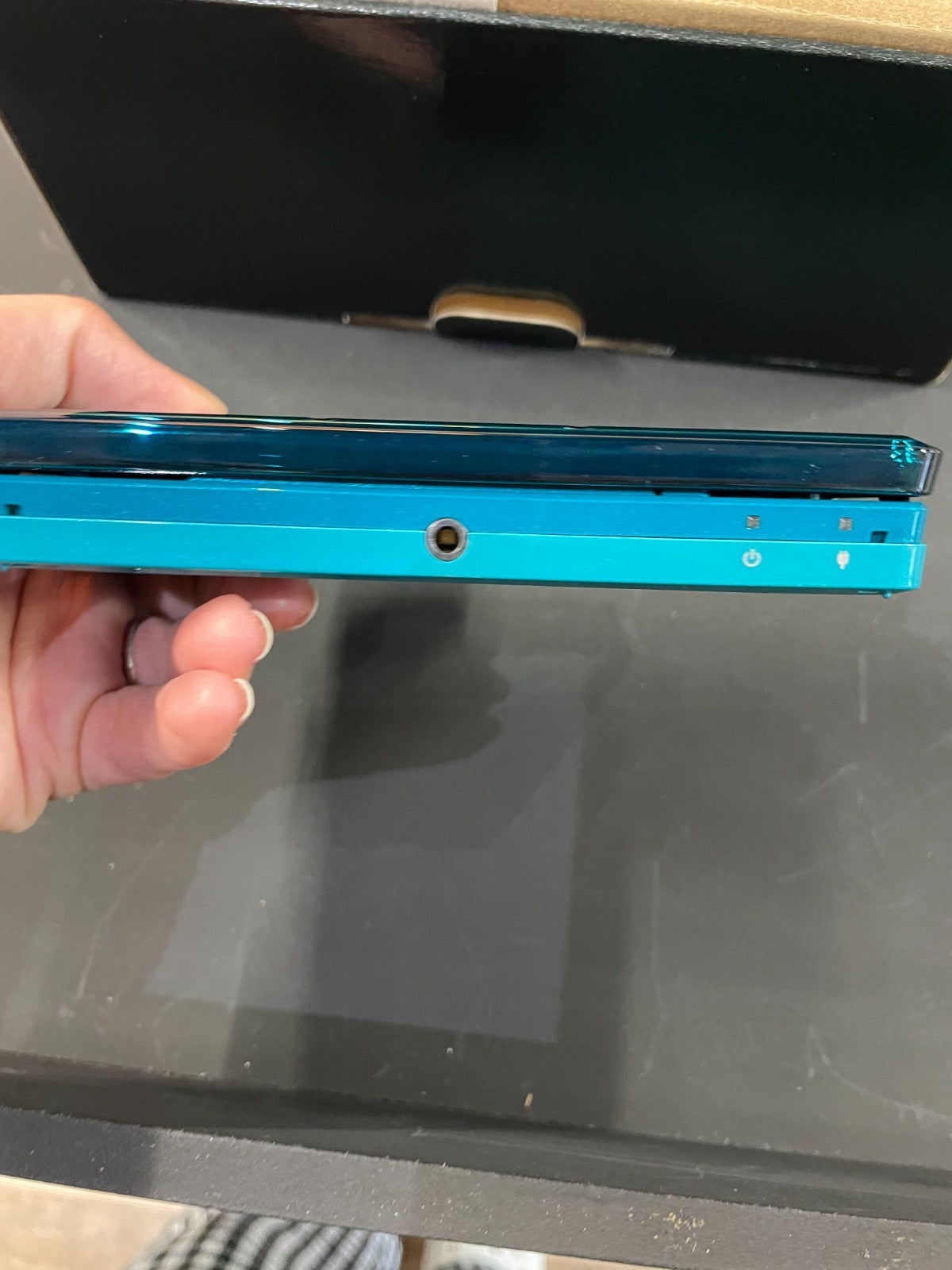 Aqua Nintendo 3DS - Nintendo 3DS- Complete in Box VGC