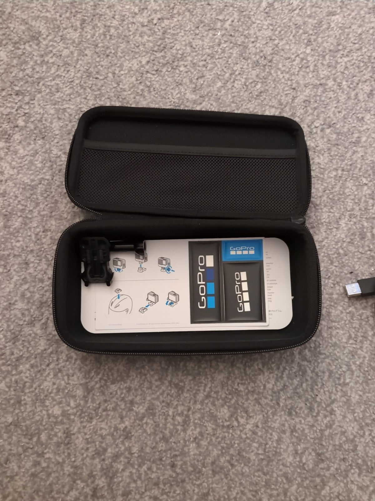 Go Pro Hero 10 Black - With Chest Strap & Accessories - Good Condition