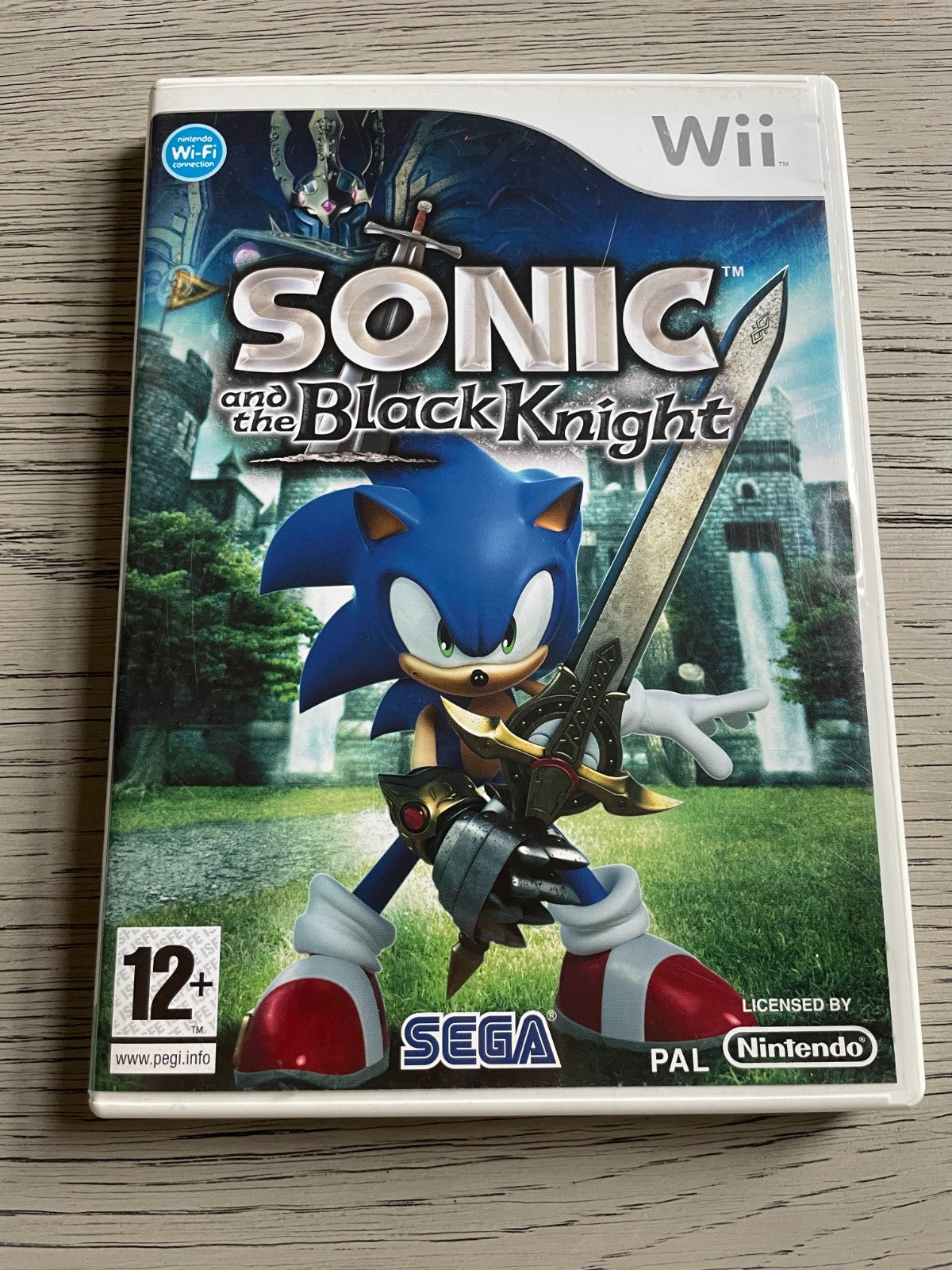 Sonic and the Black Knight - Nintendo Wii - Complete with Manual