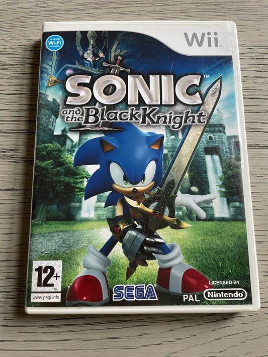 Sonic and the Black Knight - Nintendo Wii - Complete with Manual