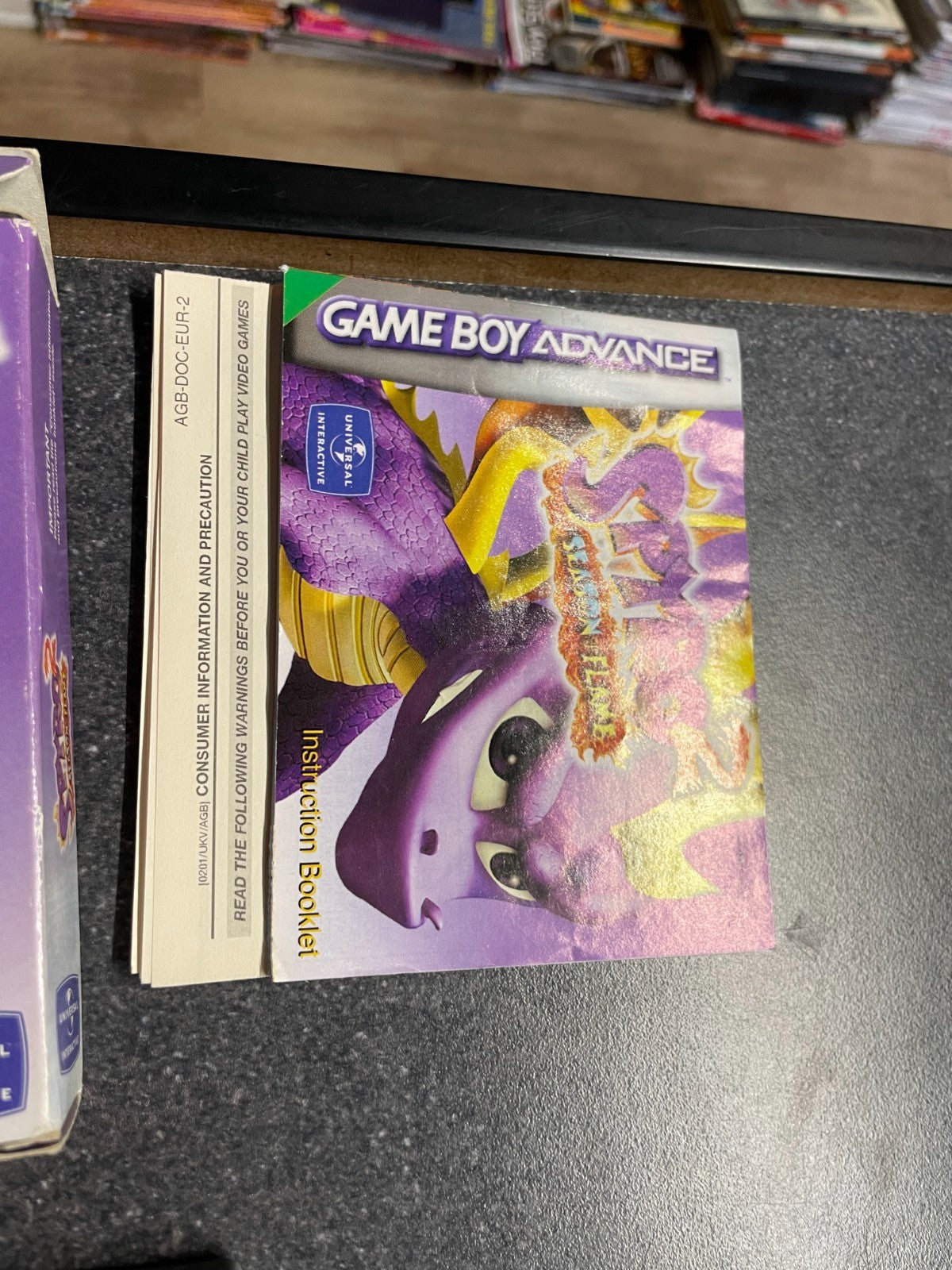 Spyro 2 Season of Flame - Nintendo GameBoy Advance - Boxed with Manual