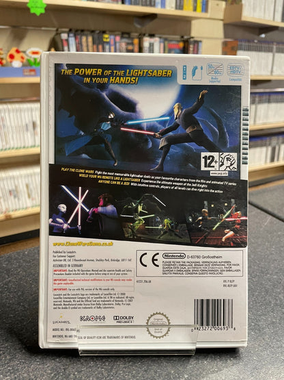 Star Wars the Clone Wars - Nintendo Wii  - Boxed with Manual