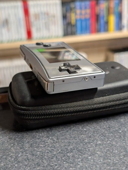 Nintendo Gameboy Micro - Silver - Good Condition