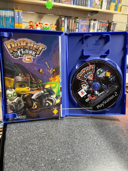 Rachet & Clank 3- Sony Playstation 2 PS2 - Boxed w/Manual