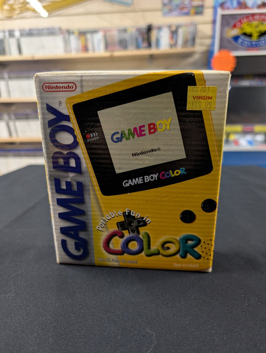 Nintendo Gameboy Colour - Yellow - Boxed