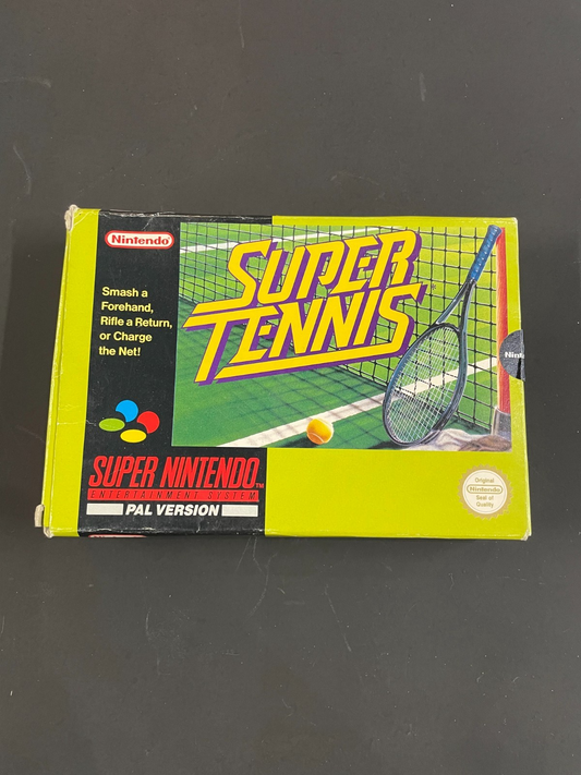 Super Tennis - Nintendo SNES - Boxed & Complete
