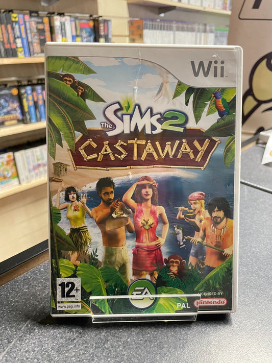 The Sims 2 Castaway - Nintendo Wii  - Boxed with Manual