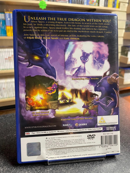 The Legend of Spyro: A New Beginning - Sony Playstation 2 PS2 - Boxed w/Manual