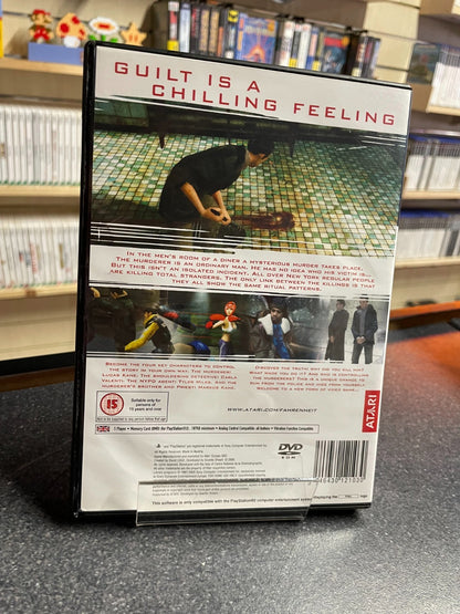 Fahrenheit - Sony Playstation 2 PS2 - Boxed w/Manual