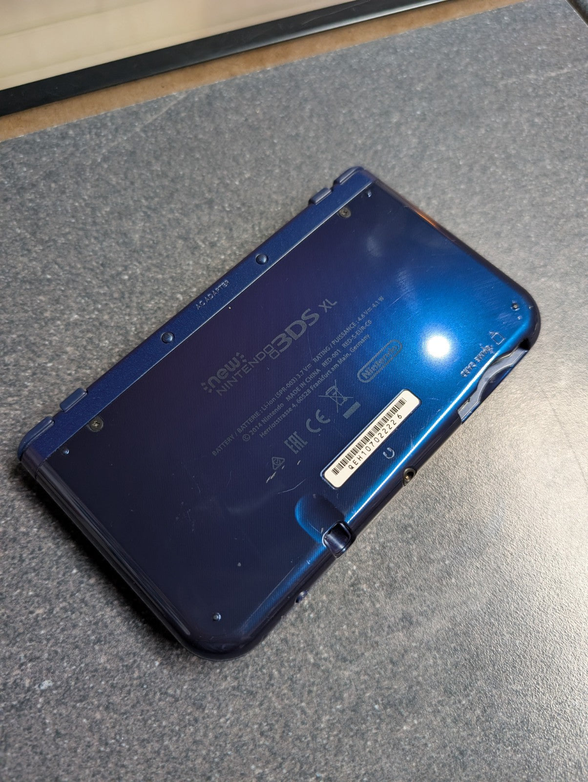 New Nintendo 3DS XL - Metallic blue - Tested