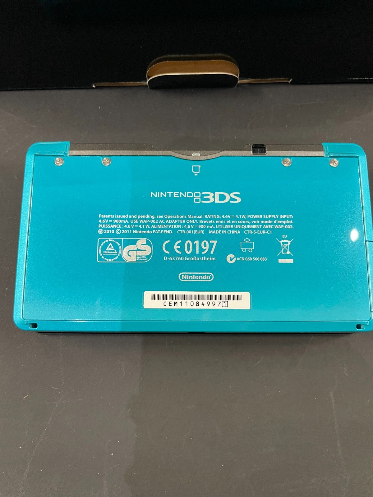 Aqua Nintendo 3DS - Nintendo 3DS- Complete in Box VGC