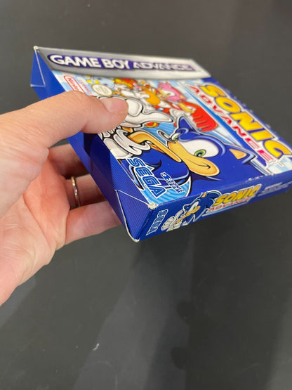 Sonic Advance - Nintendo Game Boy Advance -Complete w/Manual