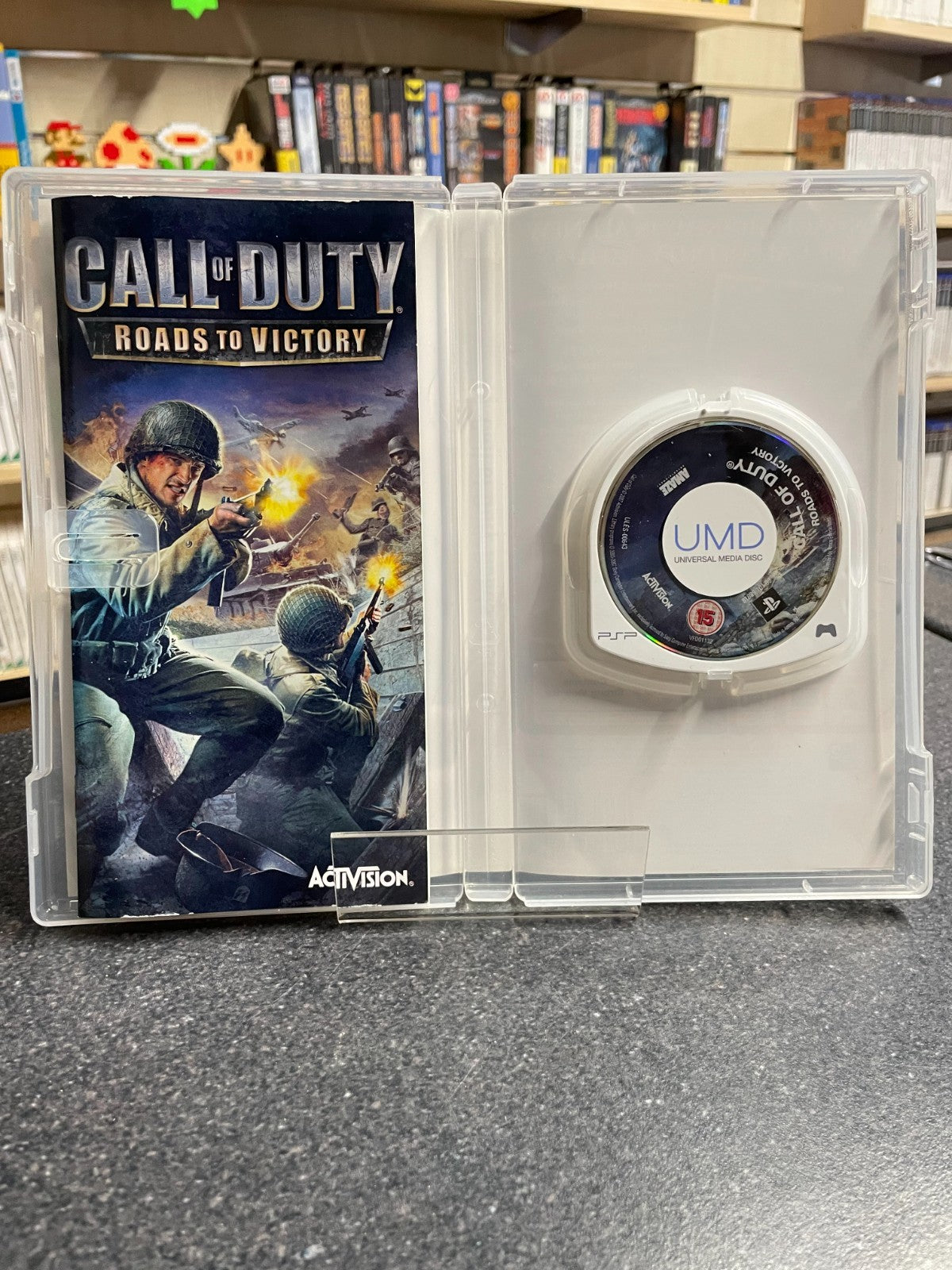 Call of Duty: Roads to Victory - Sony PSP - Boxed with Manual