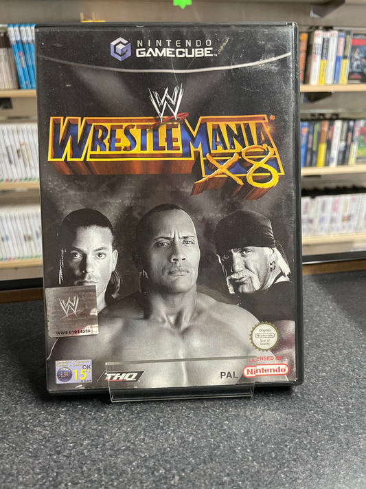 Wrestle Mania X8 - Nintendo GameCube - Complete with Manual