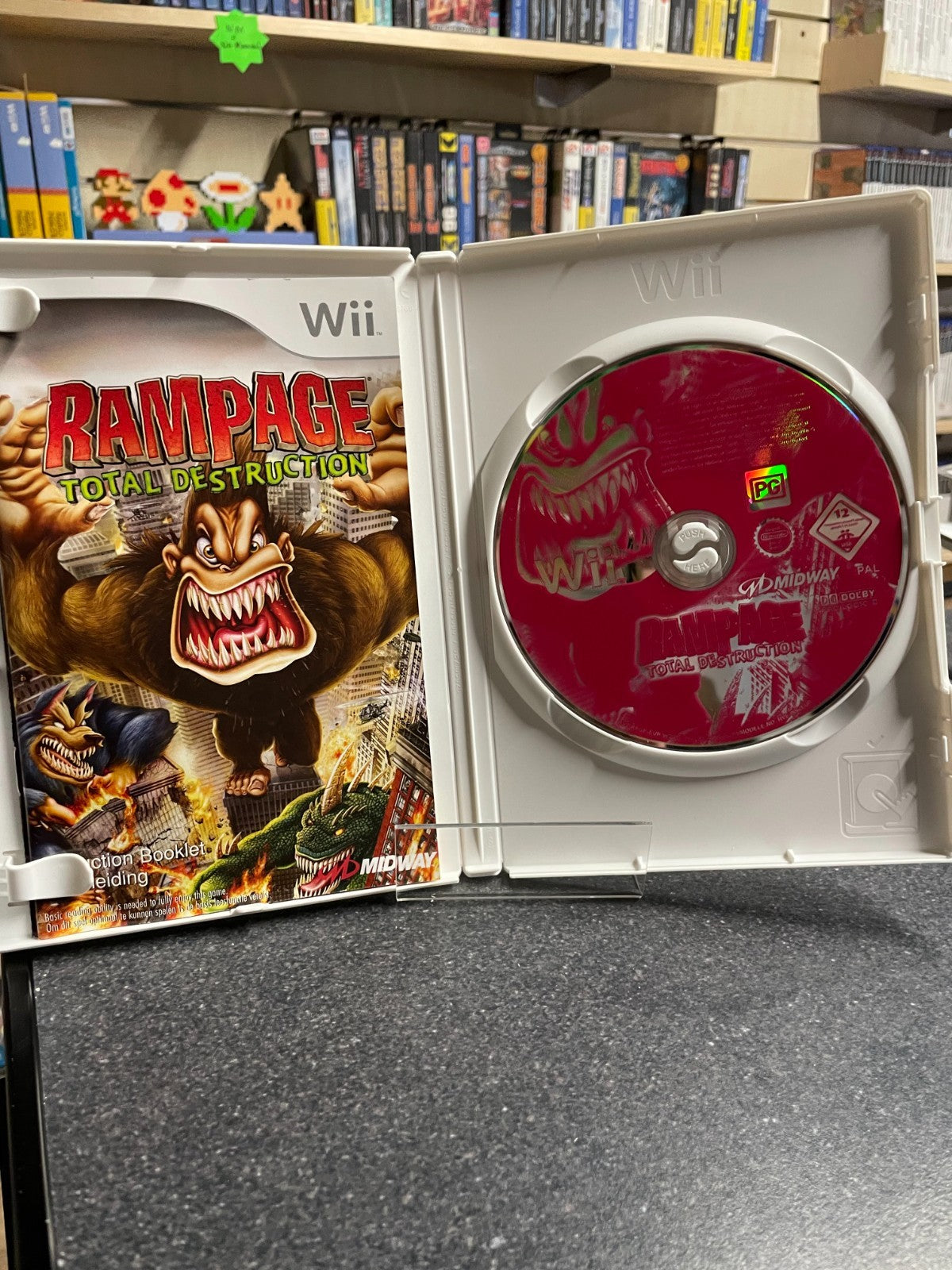 Rampage: Total Destruction - Nintendo Wii  - Boxed with Manual