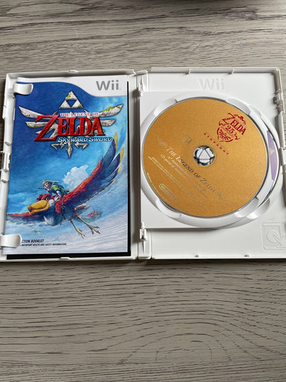 The Legend of Zelda: Skyward Sword - Nintendo Wii - Complete with Manual VGC