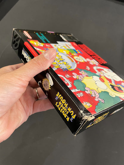 Krusty's Super Fun House - SNES - Boxed with Manual - USA