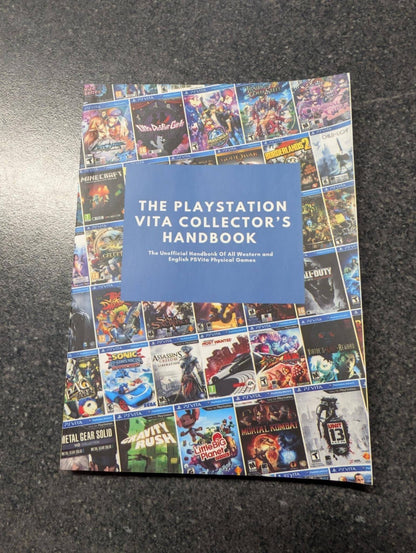 The Playstaion Vita Collector's Handbook -Sony - Playstation - Psvita - Handbook