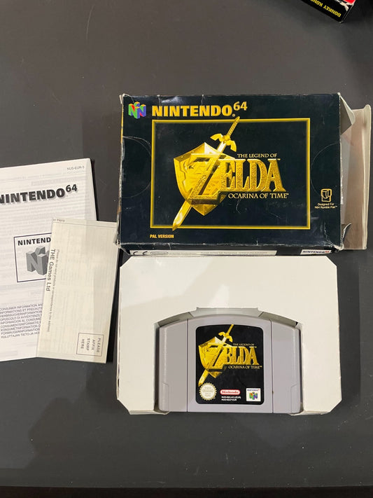 The Legend of Zelda Ocarina of Time - Nintendo 64 N64 - Boxed no Manual
