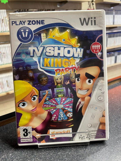 TV Show King Party  - Nintendo Wii  - Boxed with Manual