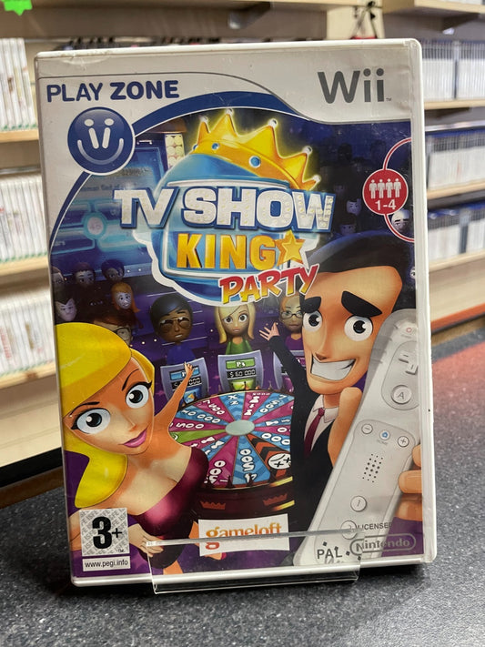 TV Show King Party  - Nintendo Wii  - Boxed with Manual