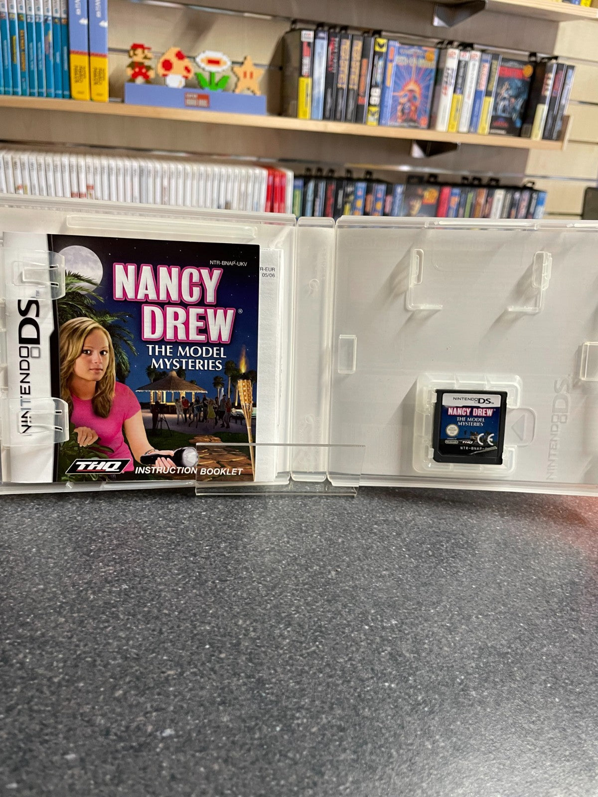Nancy Drew: The Model Mysteries - Nintendo DS - Boxed with Manual