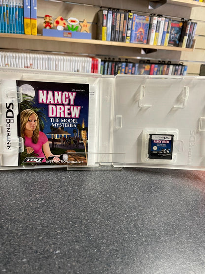 Nancy Drew: The Model Mysteries - Nintendo DS - Boxed with Manual