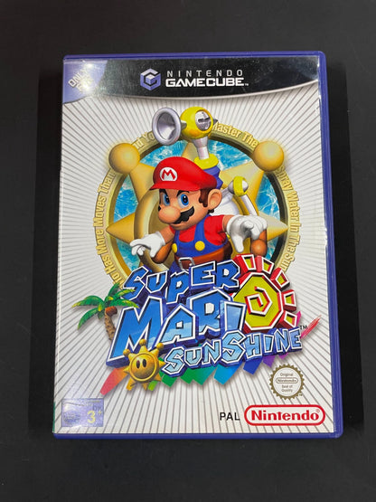 Super Mario Sunshine - Nintendo Gamecube - Complete with Manual