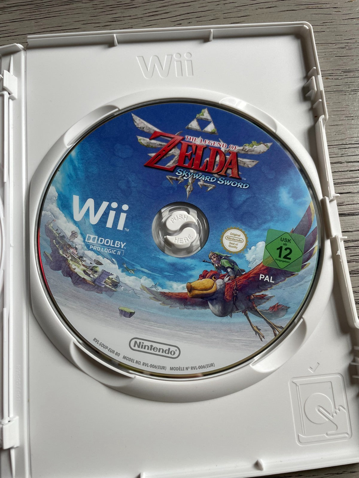 The Legend of Zelda: Skyward Sword - Nintendo Wii - Complete with Manual VGC