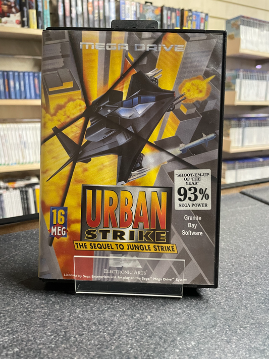 Urban Strike The Sequel - Sega Mega Drive - Boxed with Manual