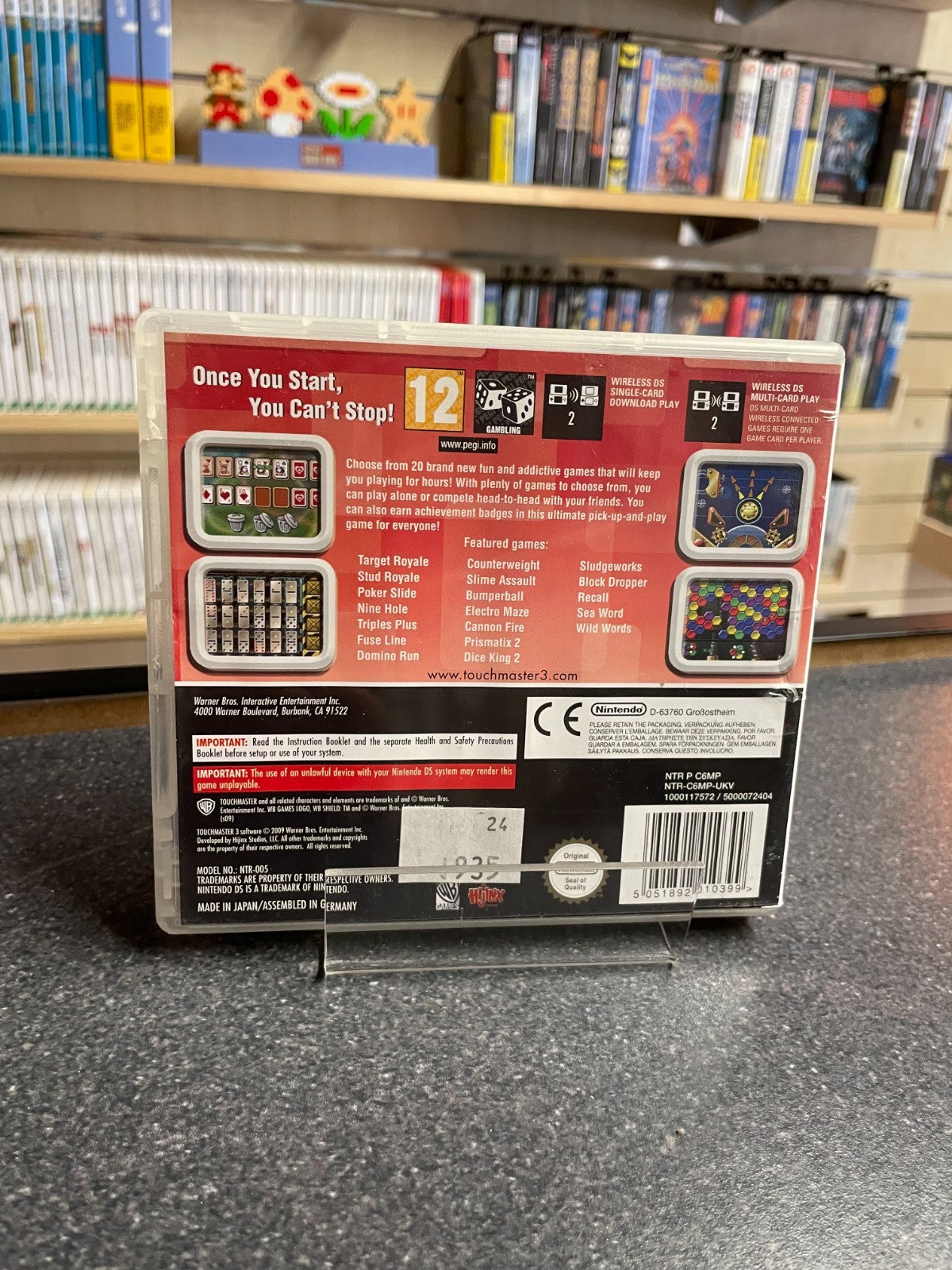 Touch Master 3 - Nintendo DS - Boxed with Manual